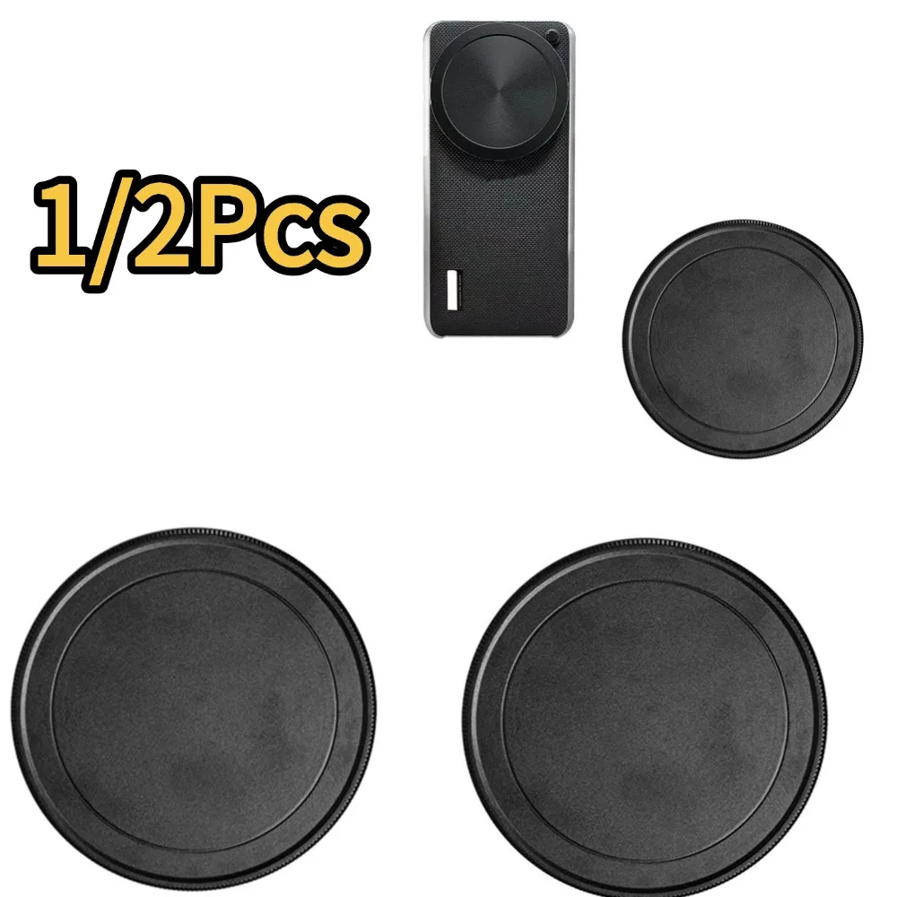 1/2PCS Für Xiaomi 15Ultra Objektiv Abdeckung 67mm Schwarz Aluminium Legierung Metall Zurück Abdeckung Staubdicht Kratzfest schutz Film Image