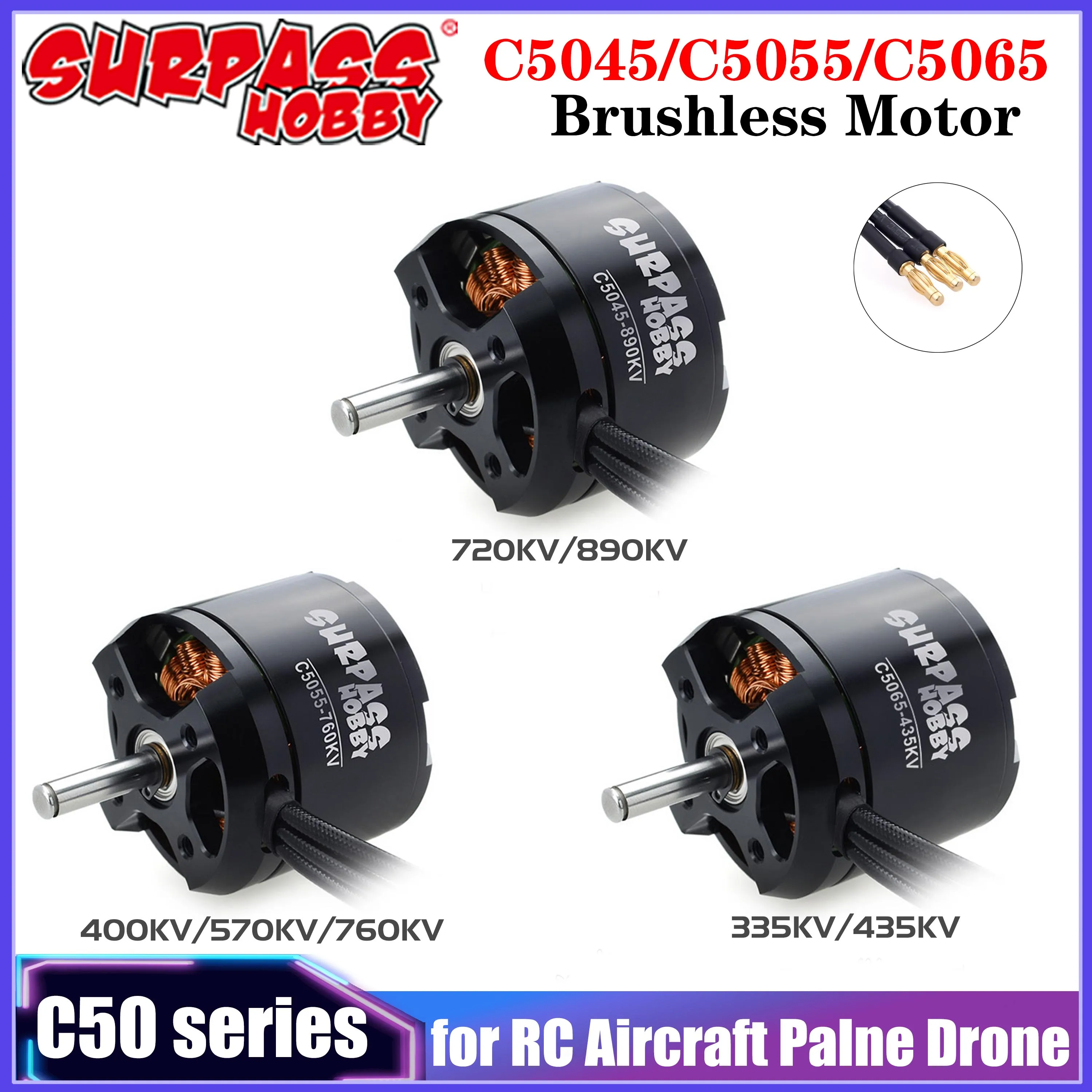 Übertreffen Hobby C5045 C5055 C5065 Bürstenlosen Motor 335KV 570KV 760KV für RC Flugzeug Palne Multicopters FPV Drone Starrflügel Teile