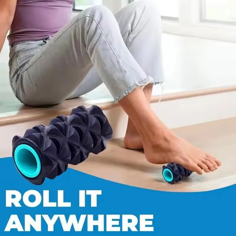 Foot Relaxation Mini Yoga Fitness Foot Massager Home Fitness Use Mini Rolling Trainer Foot/Arm Massage Roller Muscle Relax