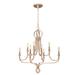 Crystorama Garland 28 Inch 8 Light Chandelier - 6768-DT