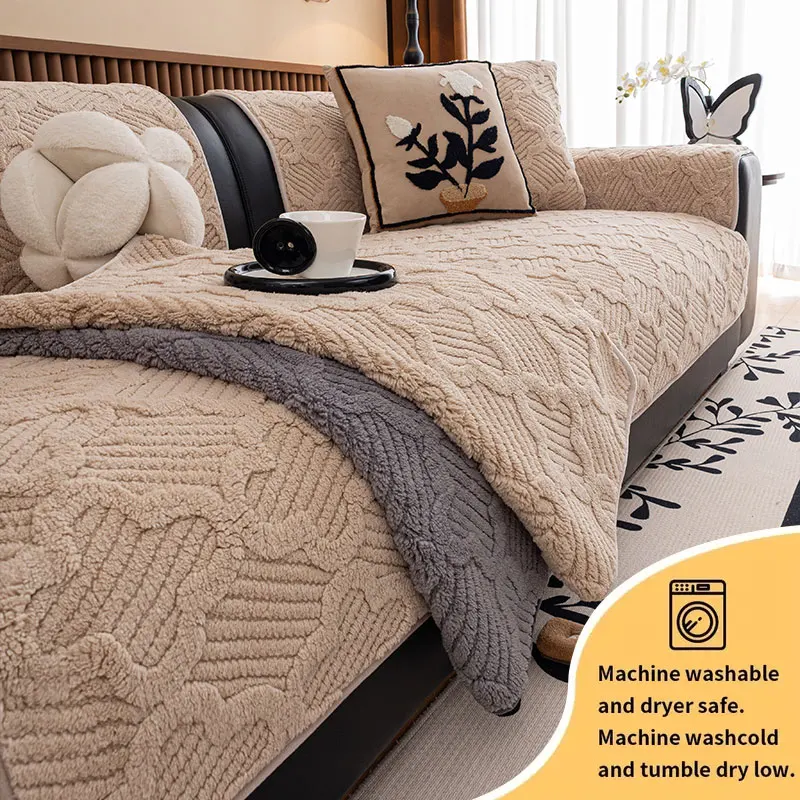 1PC-Sofakissen mit leichtem Luxus- und High-End-Feeling, geeignet für alle Jahreszeiten, rutschfestes Sofakissen, neues Sofakissen Image