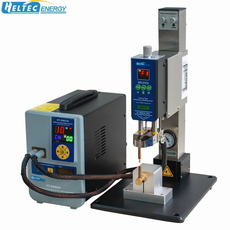 HT-SW01H HT-SW02H Batterie-Punktschweißgerät/Punktschweißgerät mit pneumatischem Stoßschweißkopf/Stoßschweißkopf Image