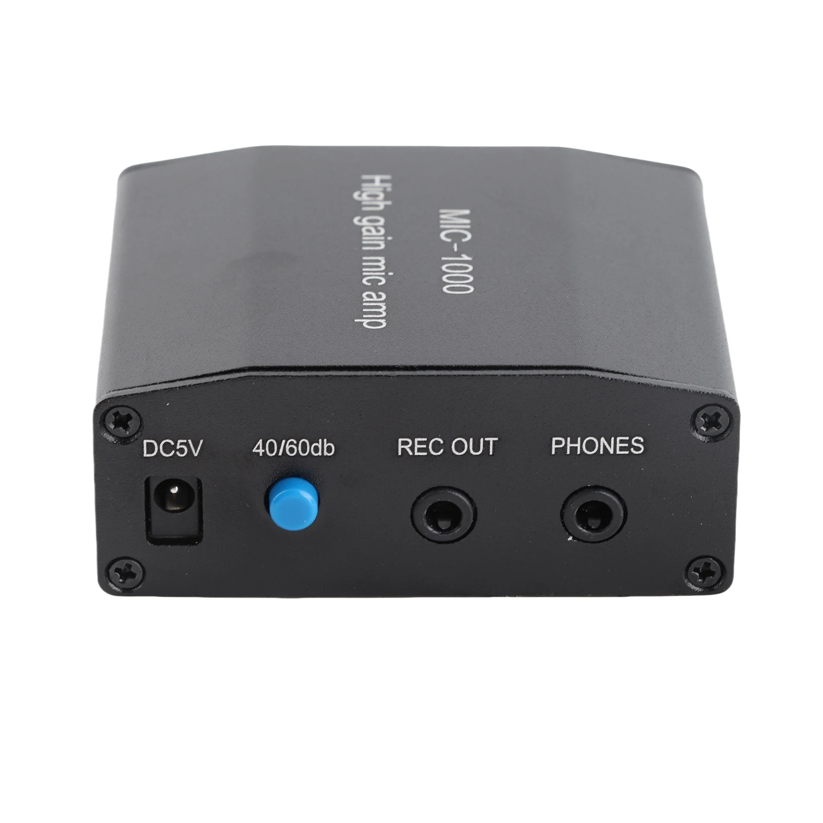 Tragbarer Mikrofonverstärker, Audio-Verstärker, hohe Empfindlichkeit, automatische Nivellierung, 1000-fache Verstärkung Image