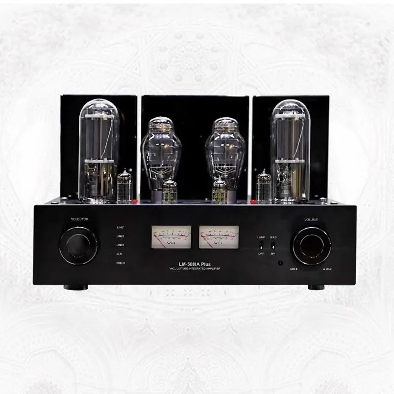Line Magnetic LM-508IA Plus Integrierter 48W+48W Hochleistungs-12AX7EH elektronischer Röhrenverstärker Image