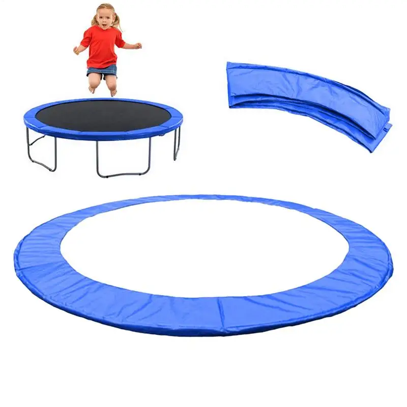 Universelle Ersatz-Trampolin-Sicherheitspolstermatte, wasserdichtes Trampolin-Zubehör, Federschutzabdeckung, passend für 8 Fuß 10 Fuß Image