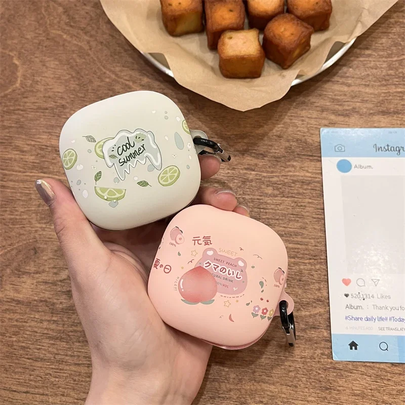 Für Soundcore Liberty 5, Silikon-Schutzhülle, kabelloser Ohrhörer, flexible weiche Schutzhülle, staubdicht, stoßfest Image