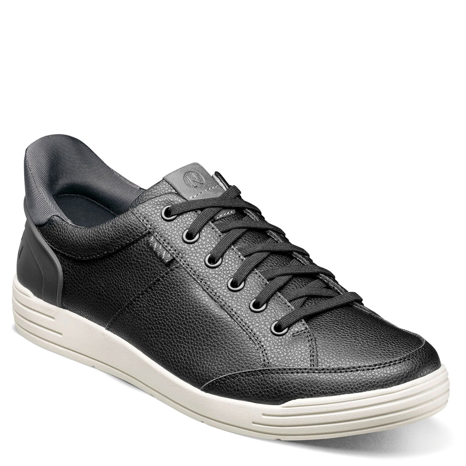 Nunn Bush Kore City Walk EZ Moc Toe Lace to Toe Oxford - Mens 10 Black Oxford W