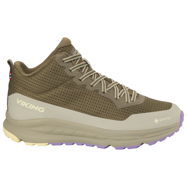 Viking - Women's Motion Mid GTX - Wanderschuhe 39 | EU 39 beige/oliv