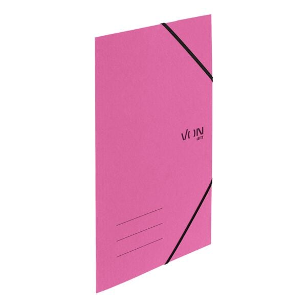 VON by Leitz Eckspannermappe A4 Karton 335 g/m² 1 Stück pink, 24.2x31.8 cm Image