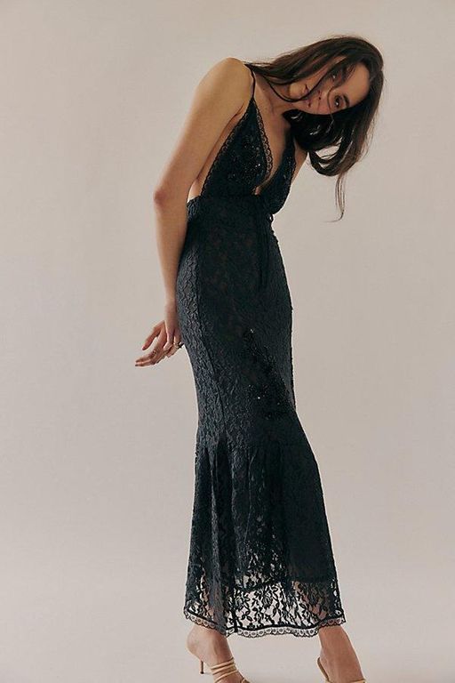 Viper Love Maxi Dress - Black - Free People Dresses
