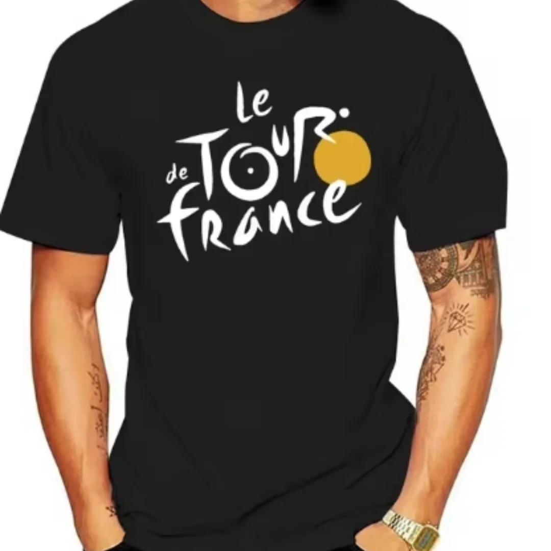 Männer Kurzarm T-shirt 3D Druck Tour De France Radfahren Unisex T Sommer Straße Schnell Trocknend Atmungs Lose Oansatz Sport Top Image