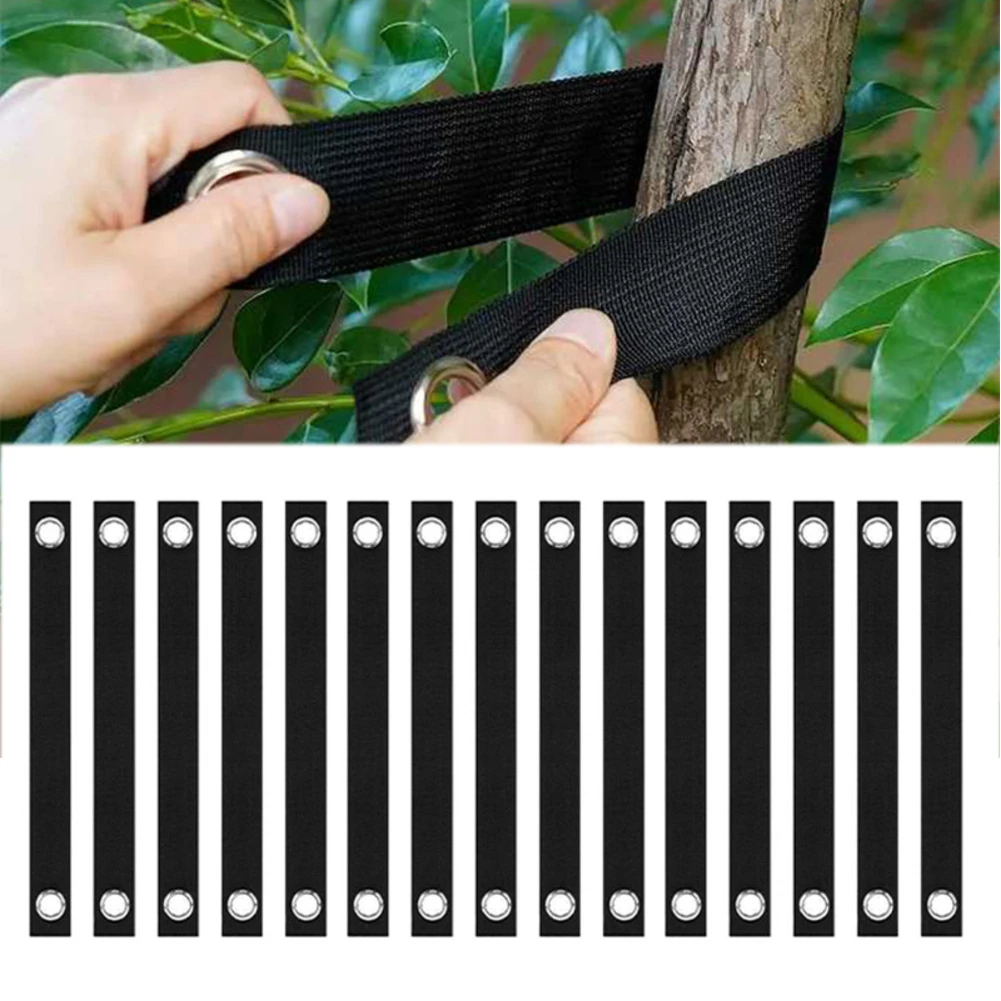 30Pcs Winddicht Baum Gürtel Outdoor Garten Baum Krawatten Neue Pflanzung Winddicht Feste Für Schutz Baum Krawatten Garten Zubehör Image
