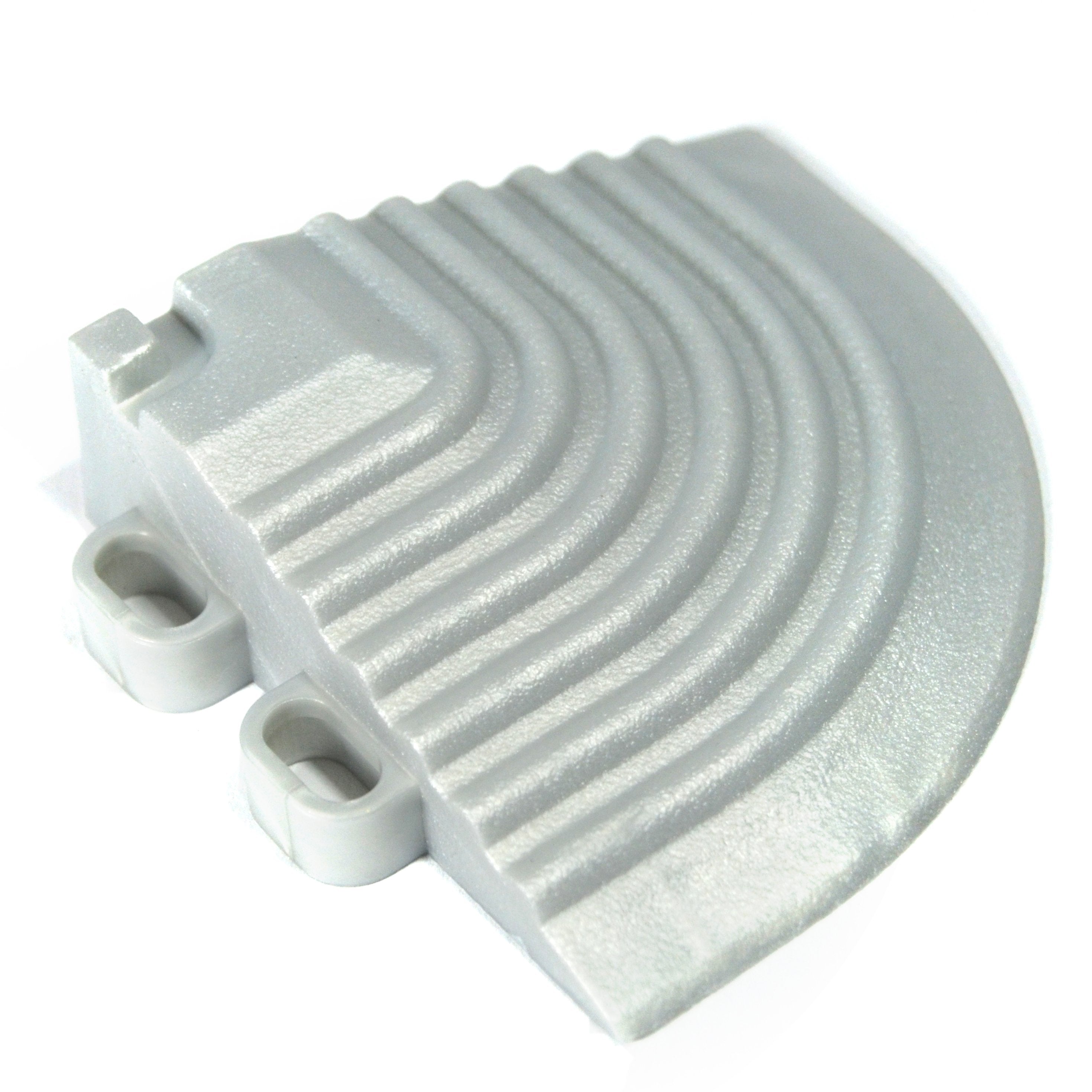 Swisstrax Pro Series Corner Piece (4 Pack), Pearl Silver