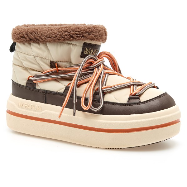 Napapijri - Women's Mid Boot Glacier - Winterschuhe US 6,5 | EU 37 beige/braun