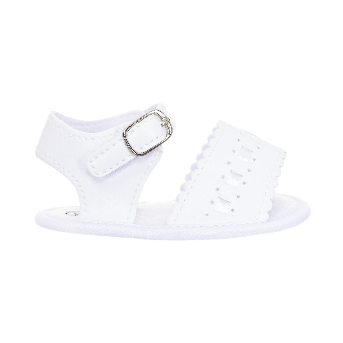 Le Petit Garçon Flexible Sandals With Buckle Closure LPG25205 Baby - White - Size EU 18 | Le Petit Garçon Sale | Discount Designer Brands