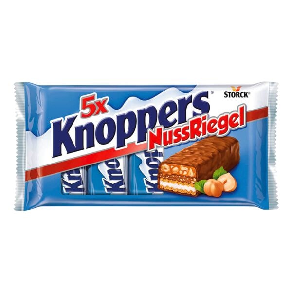Knoppers 5er-Pack »Nuss-Riegel« 200g braun Image