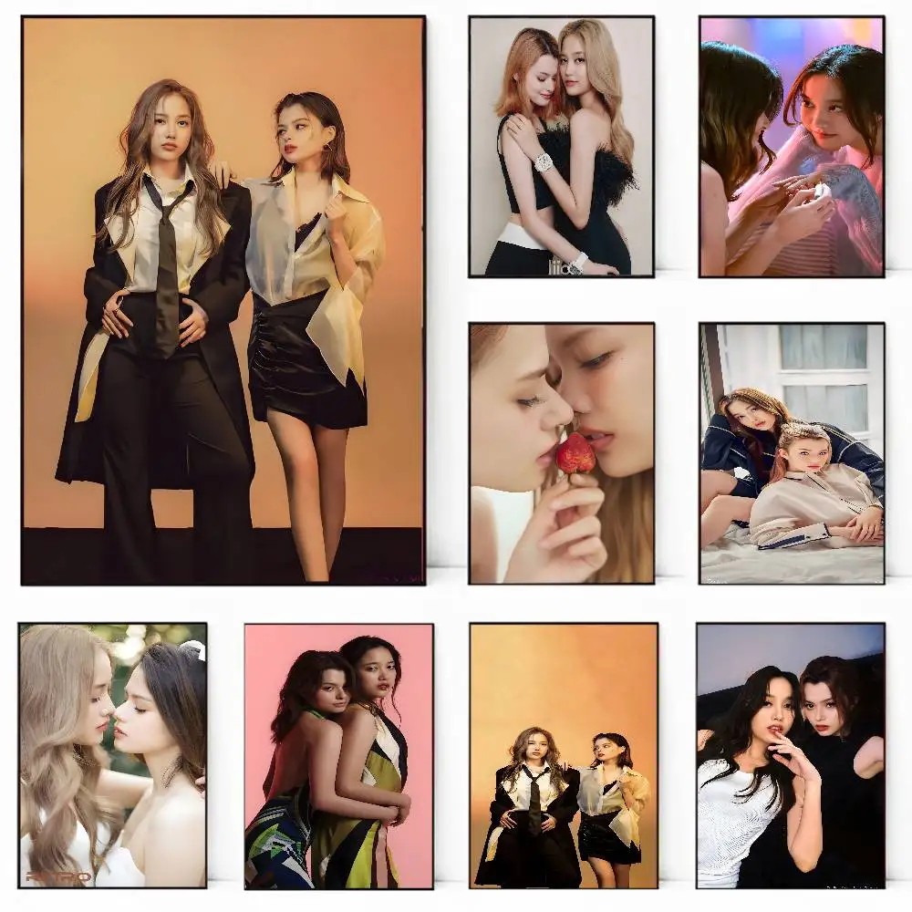 F-Freen AND B-Becky Poster Kunstmalerei Aufkleber mit Drucken Zuhause Schlafzimmer Wohnzimmer Dekoration Geschenk