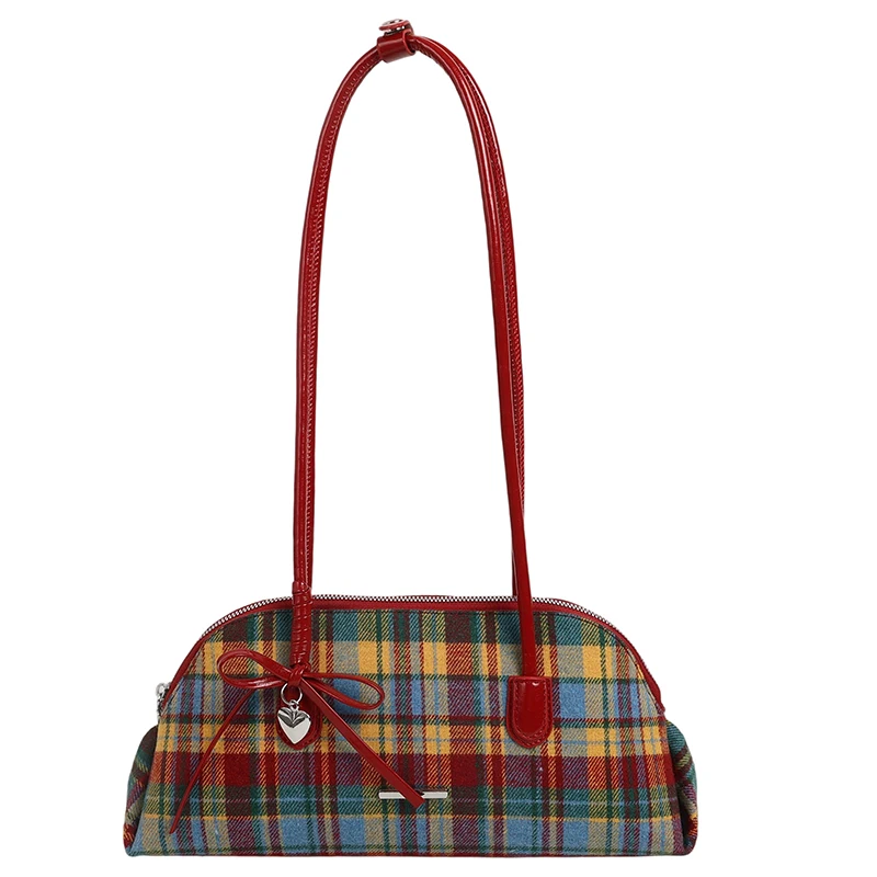 Retro-Umhängetasche im amerikanischen Stil, Damenhandtasche, modische Handtasche, lässige einzelne Umhängetasche, einfache Handtasche Image