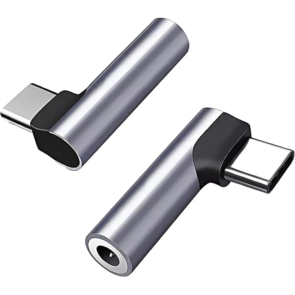USB C auf 3,5 mm Klinke, Aux-auf-USB-C-Kopfhöreradapter, kompatibel mit Galaxy S25 Ultra S24 S23 S20 FE A56 iPhone 16 Pro Max usw. Image