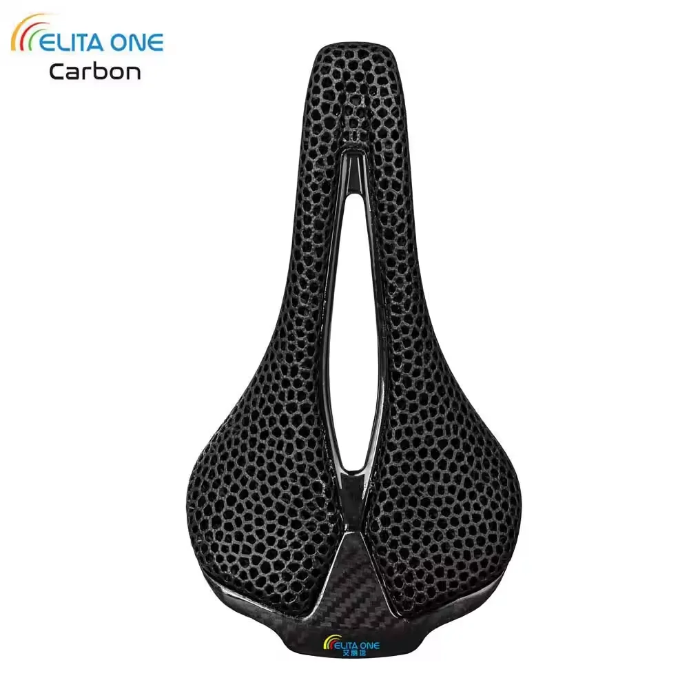 ELITA ONE3D Gedruckt Sattel Carbon Licht Straße MTB Berg Racing Fahrrad Sitzkissen Radfahren Sitz Zubehör Image