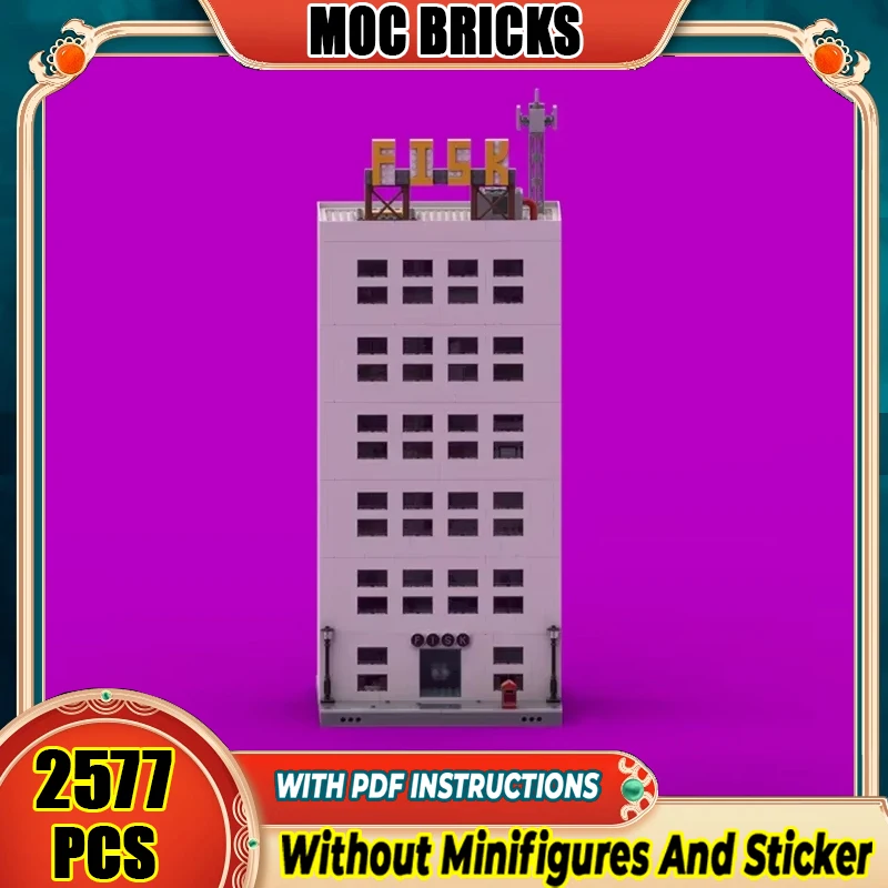 Beliebte Film Modell Moc Bausteine FISK Turm Modell Technologie Ziegel DIY Montage Bau Spielzeug Urlaub Geschenke Image