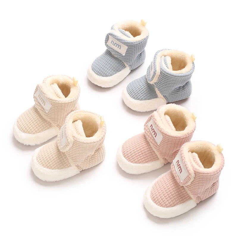 Winter Boots For Baby Boys And Girls Snow Soft Sole Anti Slip And Warm Flat Shoes Baby