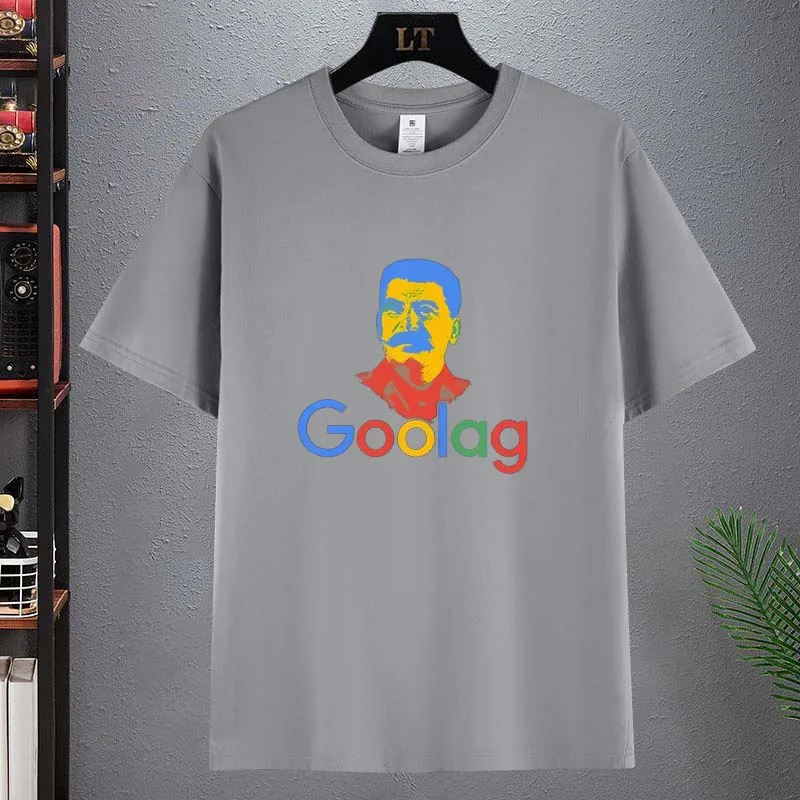 2025 Goolag USSR Stalin Artsy Oversized T-shirt Graphic T Shirts Short Sleeve T-shirts Oversized T Shirt Summer Men