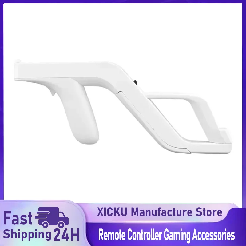 1 pièces détachable pour Wii Zapper pistolet pour télécommande accessoires de jeu jeux télécommande pistolet de tir jeux