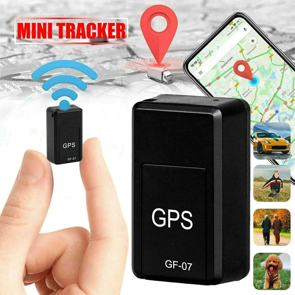 Traceur GPS de voiture GF07, localisateur GPS magnétique de véhicule, alarme antivol Anti-perte, dispositif de suivi GPS, Mini localisateur GPS, application de Position