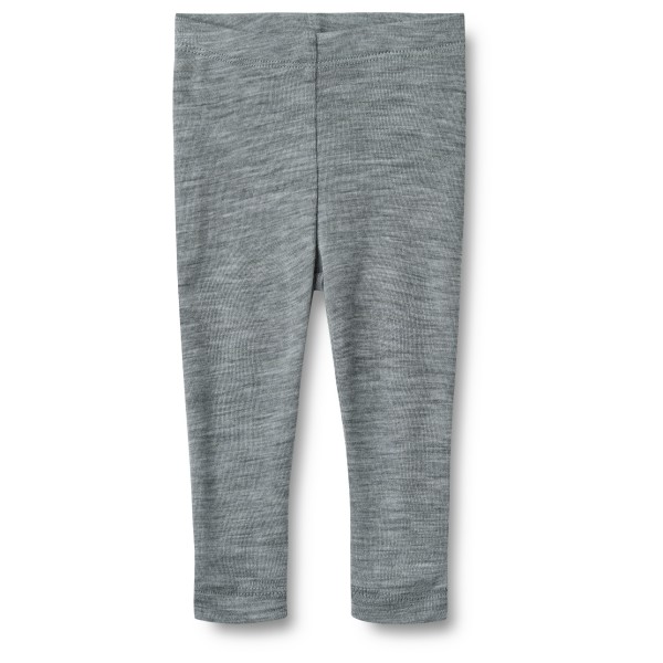 WHEAT - Baby's Woll-Leggings - Merinounterwäsche Gr 56 grau