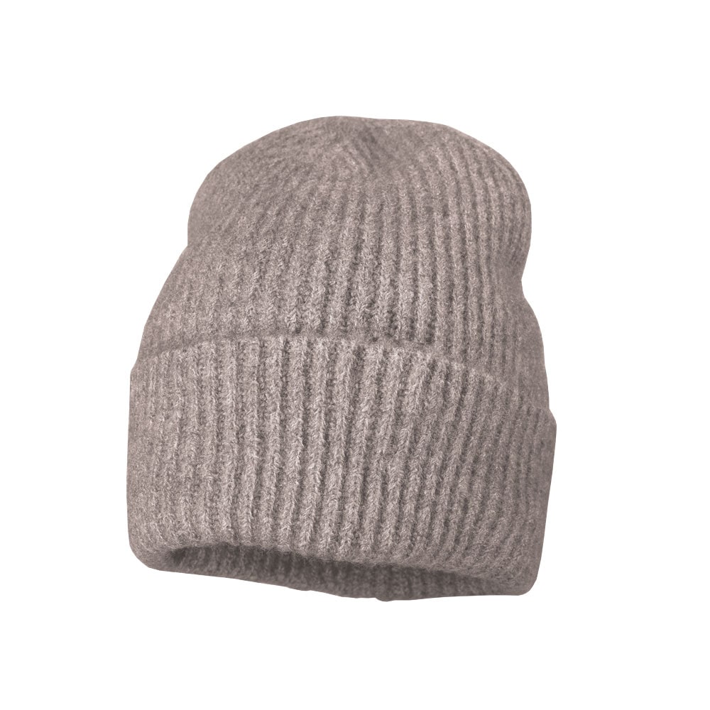 Strickmütze CAPO, Damen, taupe, Strick, Materialmix, casual, Mützen, Dezente Melange-Töne, Grobstrick Image