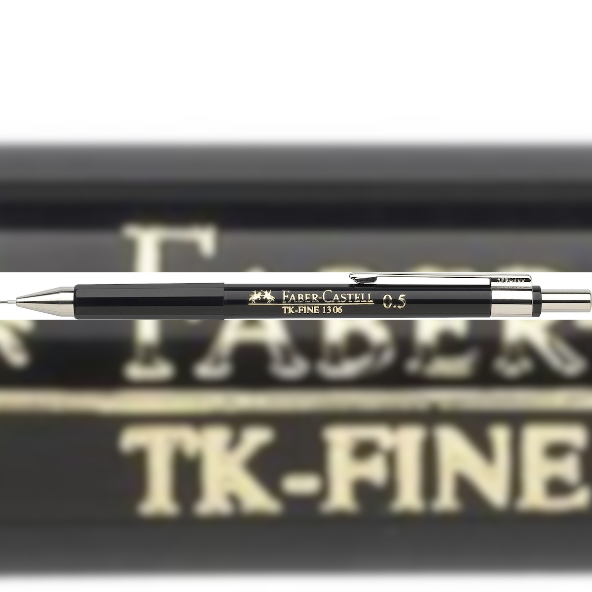 Faber Castell Druckbleistift TK-Fine 1306 0,5 HB schw Rad. Image