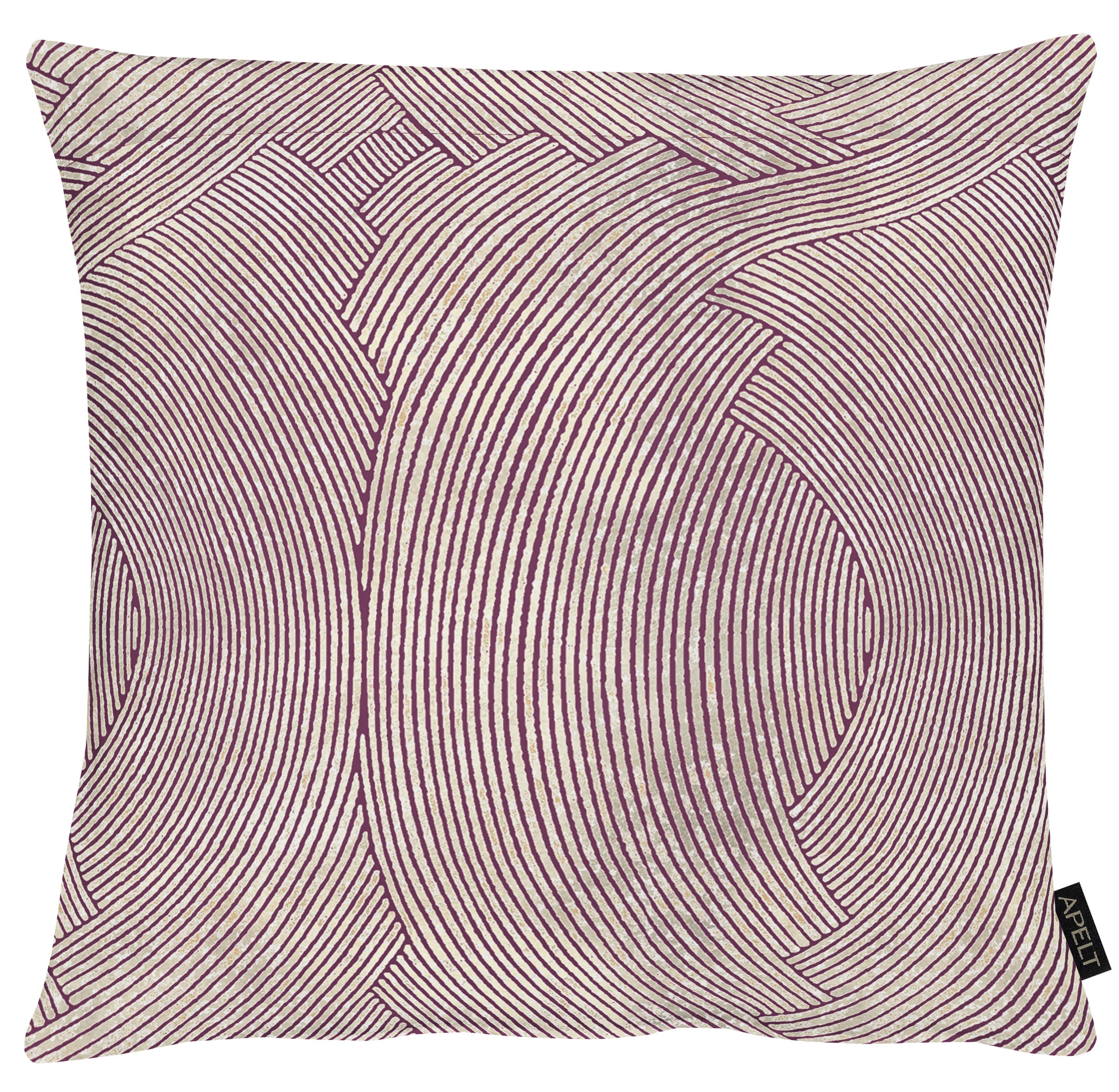 Kissenhülle APELT "5470", mauve, B:49cm L:49cm, Polyester, Obermaterial: 75% Polyester, 25% Baumwolle, Kissenbezüge Image