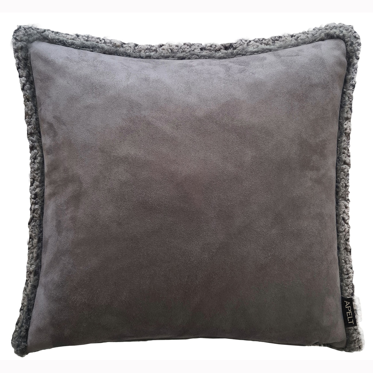 Kissenhülle APELT "Montana", anthrazit, B:46cm L:46cm, Polyester, Obermaterial: 100% Polyester, Kissenbezüge Image