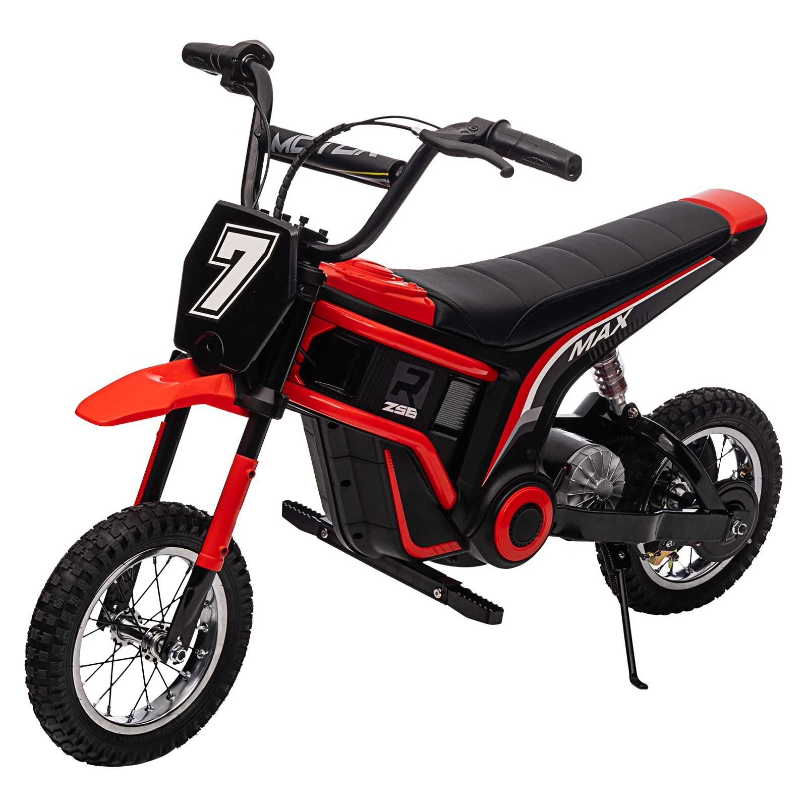 24V Electric Dirt Bike for Kids Ages 8-14, High-Torque Motor with Rear-Wheel Drive