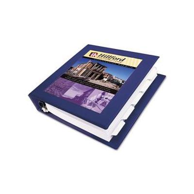 Avery Dennison Framed View Binder With One Touch Locking EZD Rings, 2 Capacity, Navy Blue