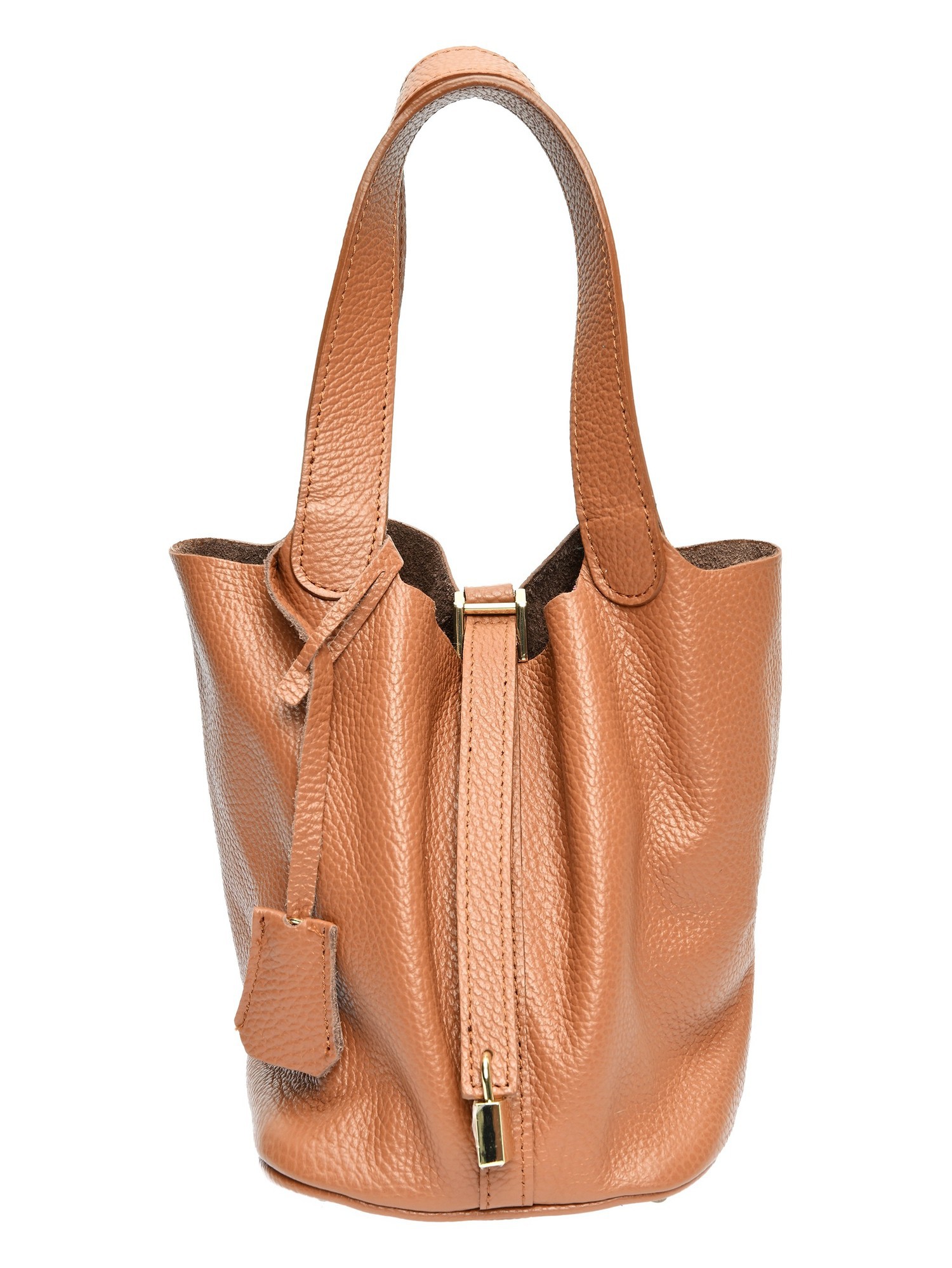 Anna Luchini Braune Leder Tasche Image