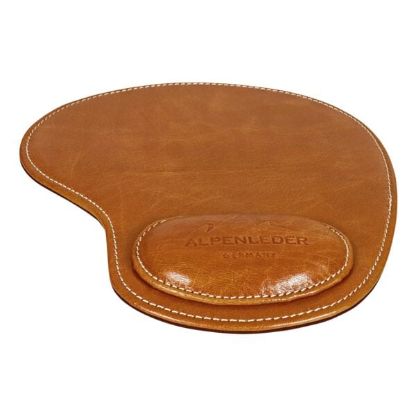 Alpenleder Mousepad »SALEM« Cognac, 20.5x1x24 cm Image