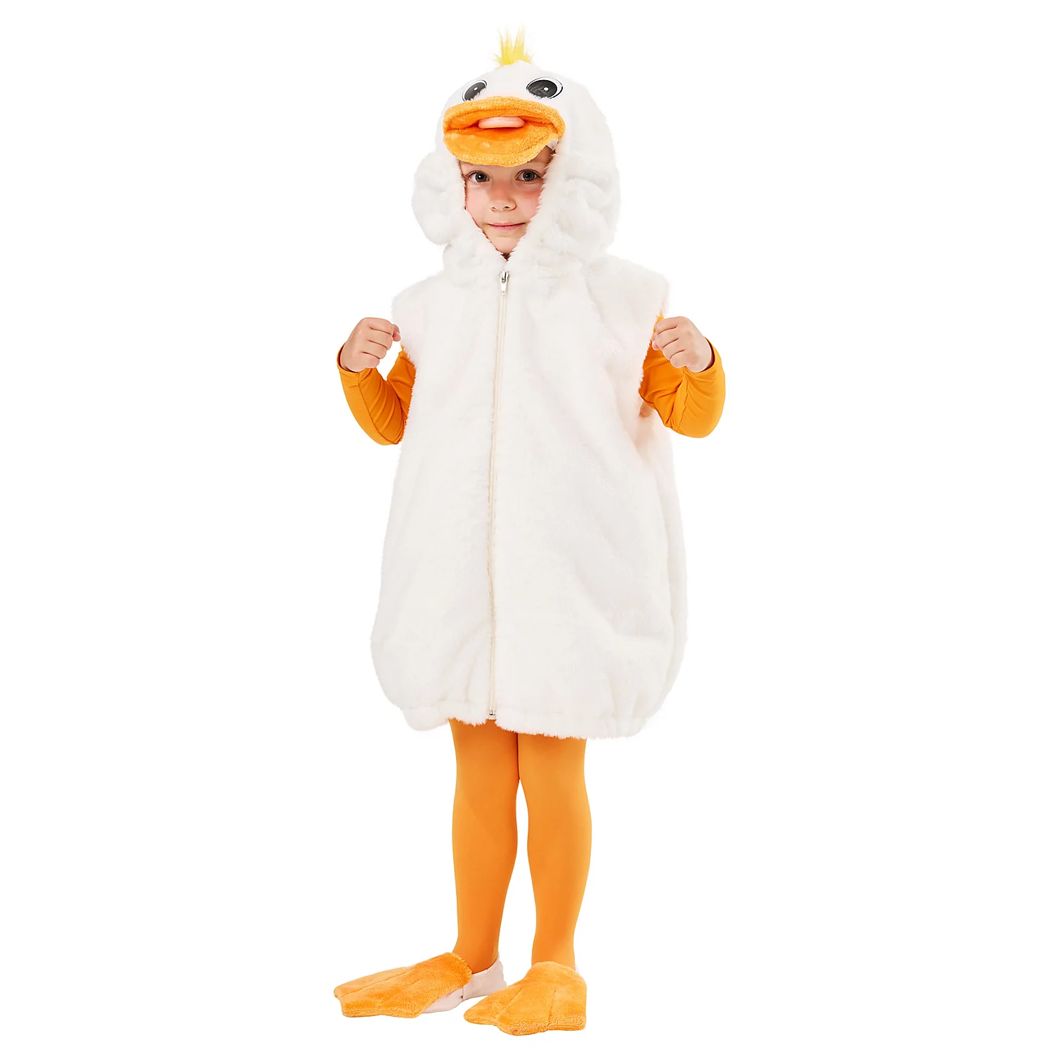 buttinette Kinder-Weste Ente, weiß Image