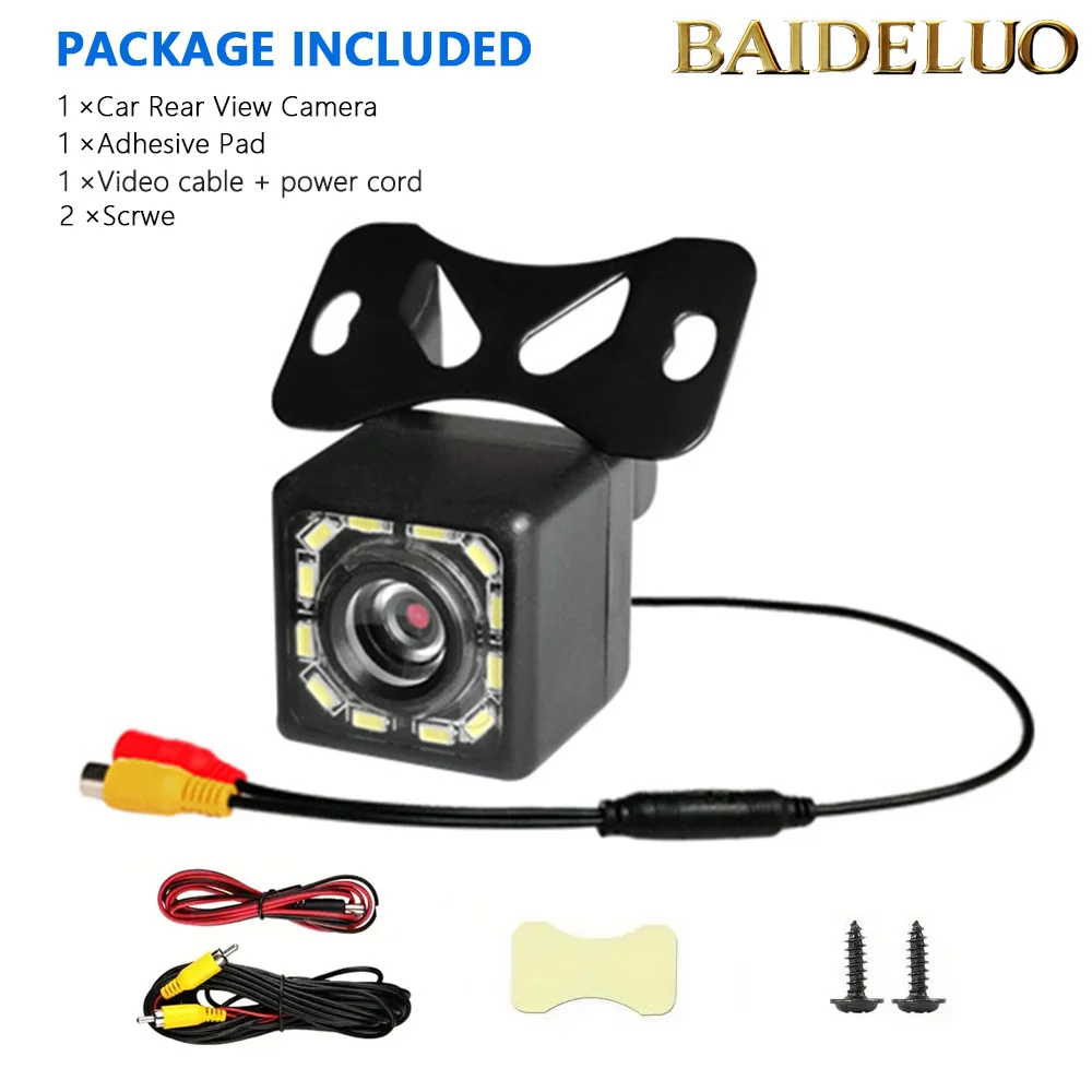 IR Auto Rückansicht Kamera Weitwinkel Reverse Parkplatz Wasserdichte CCD LED Auto Backup Monitor Universal für BMW Neue HD Nachtsicht Image