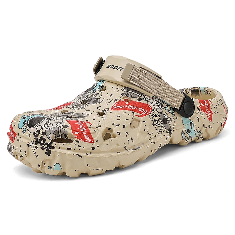 Männer Klassische Clogs Sommer Hausschuhe Strand Sandalen Outdoor Männer Garten Schuhe Männliche Casual Schuhe Wasser Schuhe Komfort Hause Weichen Clog