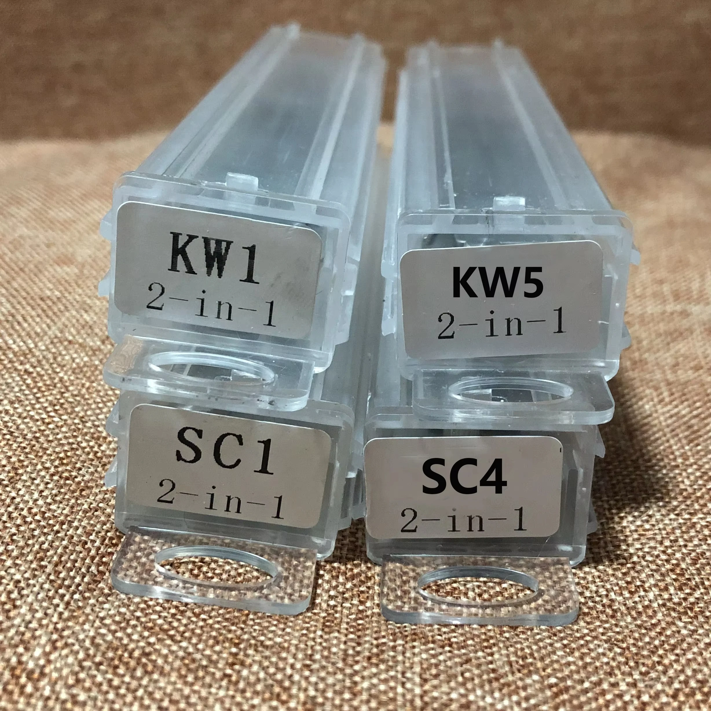 Lishi 2 in 1 TE2 S123 KW1 KW5 SC1 SC4 SS001 SS002 R52 M1/ MS2 Locksmith Tools for Home Door Civil Locks