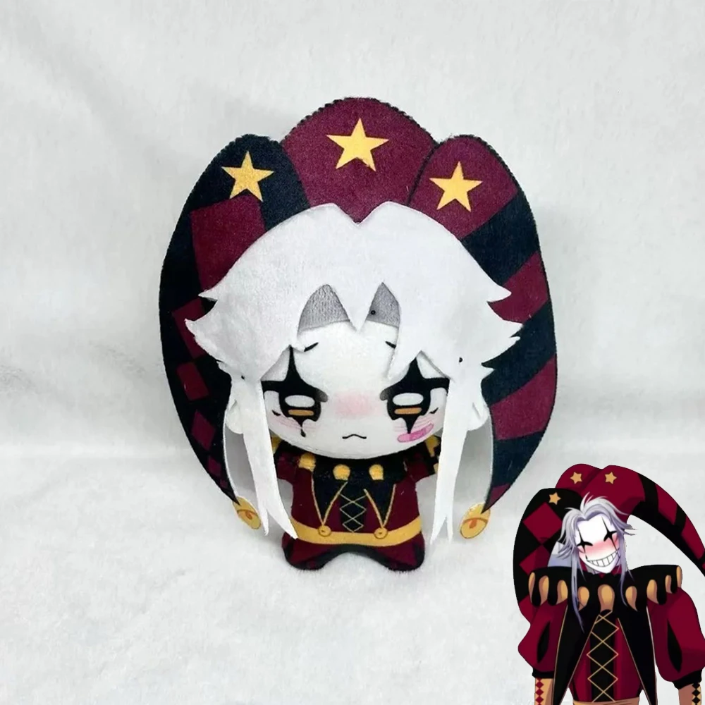 Spiel The Freak Circus Pierrot Cosplay Puppe Plüsch Baumwolle Figur Puppen Weiche Plüschtiere Karneval Zubehör Halloween Requisiten Image