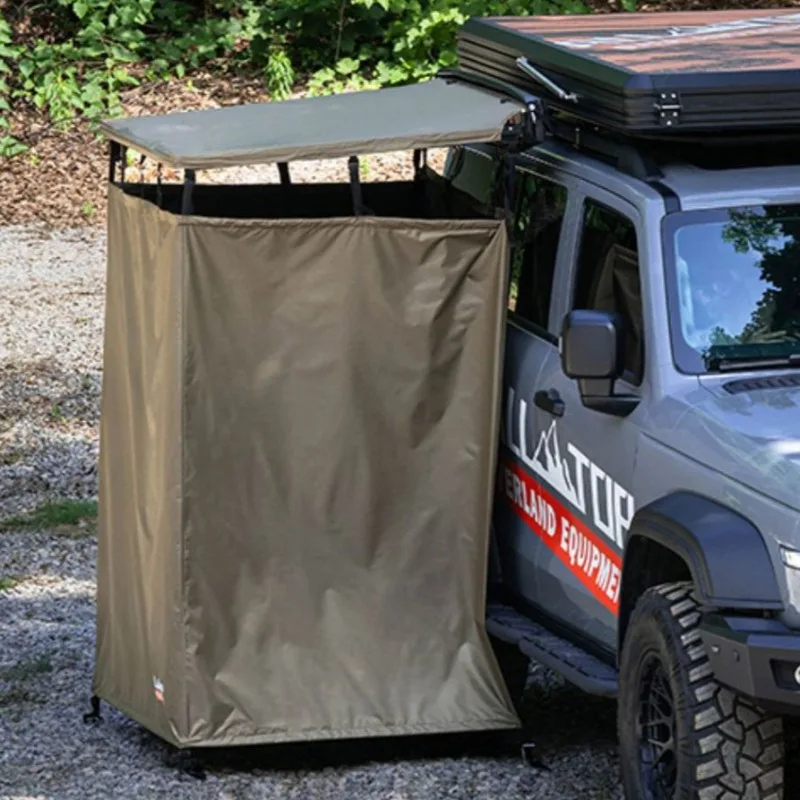 Fahrzeug Seite Dusche Zelt Outdoor Sonnenschirm Wasserdicht Falten Lagerung Auto Seite Bade Zelte Tragbare Waschen Camping Ausrüstung