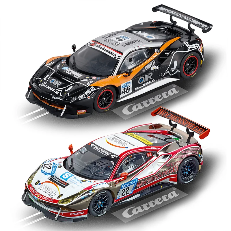 Slot Cars Digital Carrera 1 32 1/32 132 30868 30808 488 GT3 WTM Racing Nr. 22 Nr. 46 Image