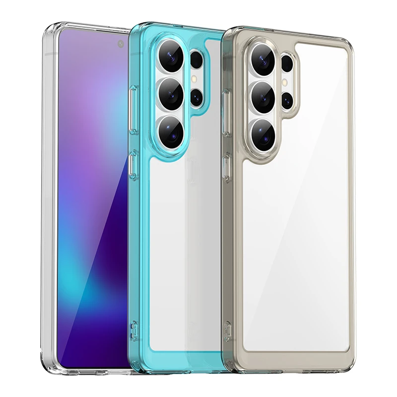 Transparent Phone Case For Samsung Galaxy S26 Ultra Case Colorful Clear Back Case Samsung S26 Ultra Cover For Samsung S26 Ultra
