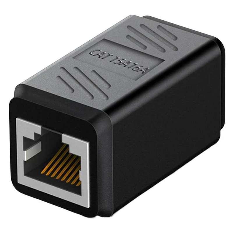 20Pcs RJ45 Stecker Koppler Ethernet Kabel LAN Inline Cat7/Cat6/Cat5e Ethernet Kabel Extender Adapter Buchse auf Buchse Koppler Image
