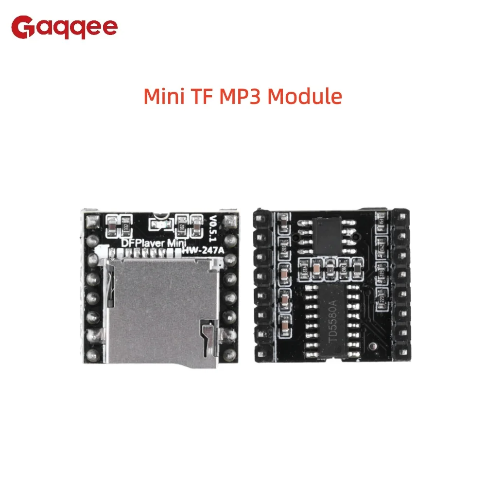 1/4PCS Mini TF MP3 Modul MP3 Audio Decoder Geeignet für Arduino Boards Image