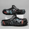 Plus Größe 46 47 Männer Clogs Sandalen Sommer Outdoor Garten Clogs Loch Schuhe Männliche Casual Schuhe Wasser Schuhe Komfort Hause Weiche Hausschuhe