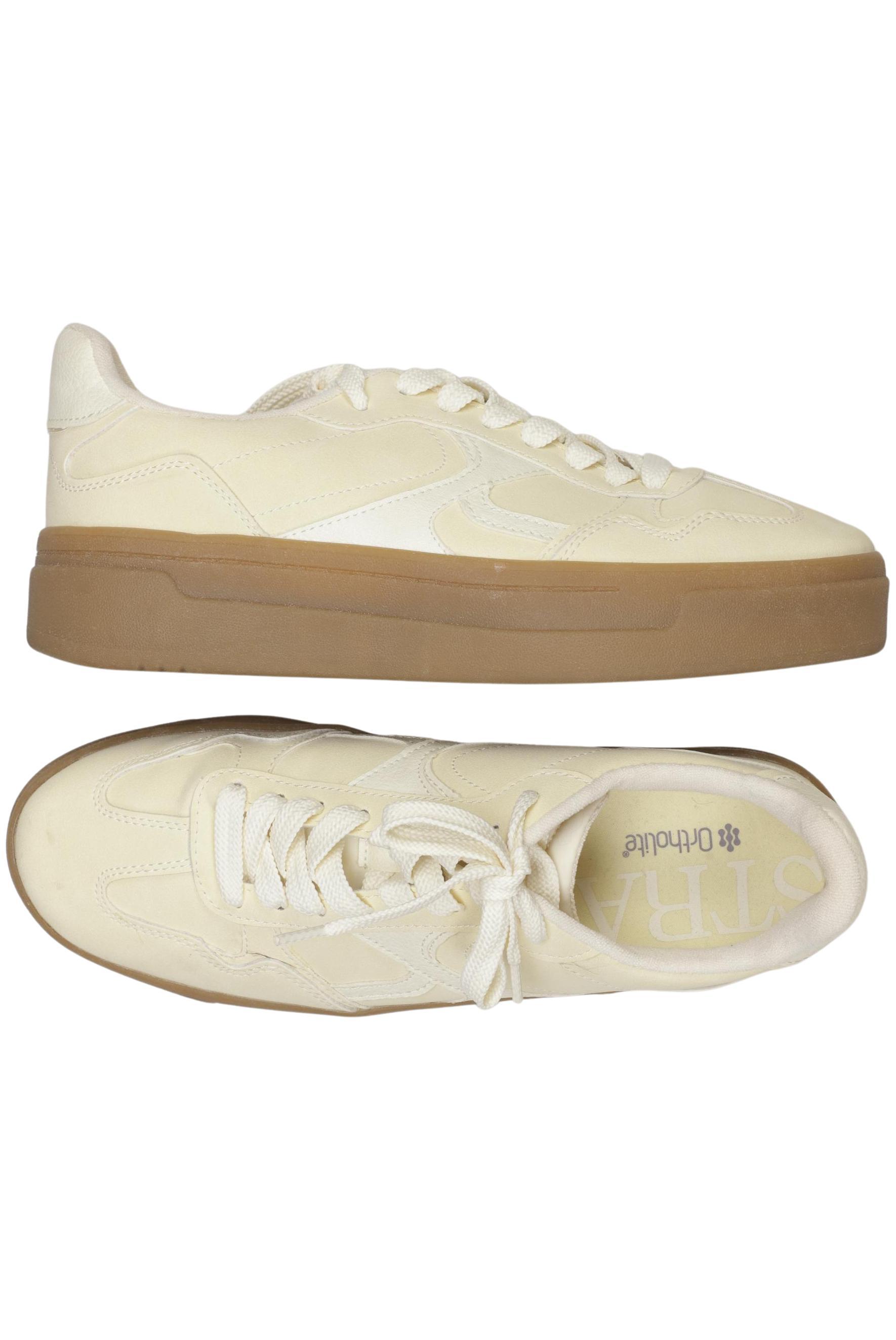 Stradivarius Damen Sneakers, Gr. 40, cremeweiß, kein Etikett Image